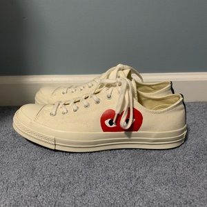 Used like new Chuck Taylor Converse x Comme des Garcons Men’s size 12